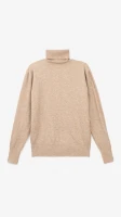 Гольф однотонний жіночий On me 031 2XL Капучино  Фото №2