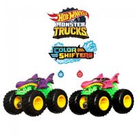 Машинка-внедорожник «Измени цвет» серии «Monster Trucks» Hot Wheels HGX06 Разноцветный  Фото №0