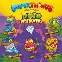 Игровой набор S ДИНО РАЗРУШИТЕЛИ SuperThings PSTSD48TIN60 (8431618026342)  Фото №2