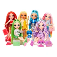 Ігровий набір з лялькою RAINBOW HIGH серії &quot;Classic&quot; - РУБІ зі слаймом 120179 Різнокольоровий (6900007419963)  Фото №7