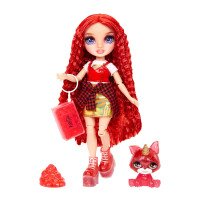 Игровой набор с куклой RAINBOW HIGH серии &quot;Classic&quot; - РУБИ со слаймом 120179 Разноцветный (6900007419963)  Фото №1