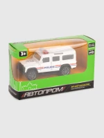 Игрушка полицейская машина АВТОПРОМ AP7420 Белый (6965026652142)  Фото №1