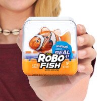 Интерактивная игрушка Роборыбка Pets &amp; Robo Alive 7191-5 Оранжевый (6900007361507)  Фото №0