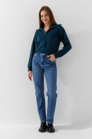 Кардиган однотонный женский Park karon 8386 One Size Зеленый  Фото №0
