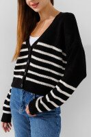 Кардиган з візерунком жіночий Park karon 8023 One Size Чорний  Фото №1