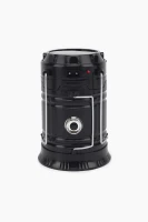 Кемпинговый LED фонарь, Черный MH-5800T с USB аккумуляторный с солнечной панелью MH-5800T (2000989474265)  Фото №0