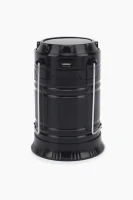 Кемпинговый LED фонарь, Черный MH-5800T с USB аккумуляторный с солнечной панелью MH-5800T (2000989474265)  Фото №1