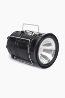 Кемпинговый LED фонарь, Черный MH-5800T с USB аккумуляторный с солнечной панелью MH-5800T (2000989474265)  Фото №5