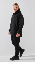 Худі однотонний чоловічий Demos 220 baza 2XL Чорний  Фото №2
