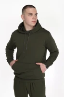 Худі однотонний чоловічий Demos DMS006 baza 5XL Хакі (2000989425861D)  Фото №1