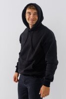 Худи однотонный мужской LAWA MBC02336 2XL Черный  Фото №1