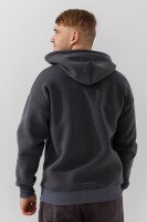 Худи однотонный мужской LAWA MBC02336 2XL Графитовый  Фото №3