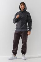 Худи однотонный мужской LAWA MBC02336 2XL Графитовый  Фото №0
