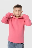 Худі однотонний дитячий First Kids 3164 146 см Рожевий (2000990057310W)  Фото №6