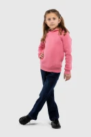 Худі однотонний дитячий First Kids 3164 146 см Рожевий (2000990057310W)  Фото №3