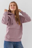 Худи однотонный женский Blue World 2421 S Пудровый  Фото №1