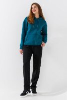 Худи однотонный женский Blue World 2421 S Зеленый  Фото №0
