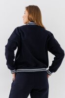 Кофта-бомбер женская LAWA E-WB02320 S Темно-синий  Фото №3