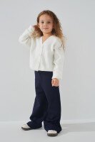 Кофта однотонная для девочки Lizi 2359 92 см Молочный (2000990615480W)  Фото №0