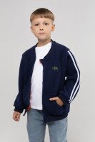 Кофта однотонна для хлопчика Lizi 901 104 см Темно-синій (2000989834793W)  Фото №0