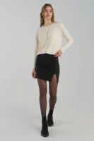 Кофта однотонна жіноча Accordream M2854 One Size Молочний (2000990325778D)  Фото №4