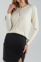 Кофта однотонная женская Accordream M2854 One Size Молочный (2000990325778D)  Фото №1
