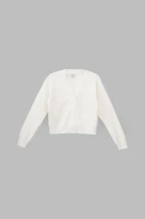 Кофта однотонна для дівчинки Lizi 2359 92 см Молочний (2000990615480W)  Фото №4