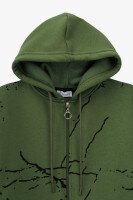 Кофта з візерунком для хлопчика Waxmen 7235 116 см Хакі  Фото №6