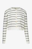Кофта з візерунком жіноча 4627 One Size Біло-чорний  Фото №5