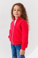 Кофта з принтом для дівчинки Baby Show 14361 110 см Малиновий  Фото №1