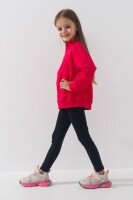 Кофта с принтом для девочки Ecrin 4763 104 см Малиновый (2000990721891D)  Фото №2