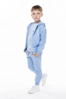 Кофта з принтом для хлопчика Toontoy 23275 92 см Блакитний (2000989728382D)  Фото №2