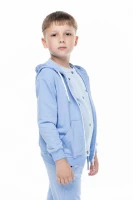 Кофта з принтом для хлопчика Toontoy 23275 92 см Блакитний (2000989728382D)  Фото №0