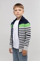 Кофта с узором для мальчика Lizi 3227 92 см Серо-зеленый (2000989982913D)  Фото №0