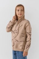 Кофта з візерунком для хлопчика Waxmen 7235 116 см Бежевий  Фото №2
