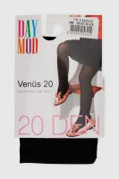 Колготи однотонні для дівчинки Day Mod Venus 20Den 7-8 років Чорний (2000990704306A)  Фото №1