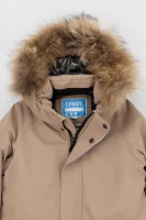 Комбинезон для мальчика Snowgenius H38-08 куртка + штаны на шлейках 116 см Бежевый (2000989630586W)  Фото №16