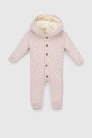 Комбинезон Unisex вязка дитячий Mini Papi 21006 Пудровий (2000990101198D)  Фото №1