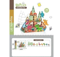 Конструктор магнітний CH1214 36 деталей