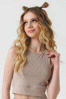 Костюм для девочки(топ+штаны) Тими 42102 164 см Бежевый (2000990526342S)  Фото №3