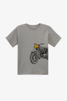 Костюм футболка+шорти для хлопчика Happy Kids 018 146 см Сірий  Фото №1
