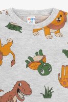 Костюм футболка+шорты для мальчика Happy Kids 255 104 см Серый  Фото №1