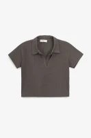 Костюм однотонный женский On me 25098 XL Графитовый  Фото №0