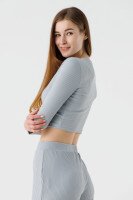 Костюм однотонный женский LAWA WTC02301 XL Светло-серый  Фото №5