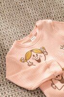 Костюм (світшот+штани) для дівчинки Baby Show 0003 68 см Персиковий (2000990338716D)  Фото №10