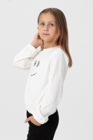 Костюм (світшот+штани палаццо) для дівчинки Viollen 3200 98 см Біло-чорний (2000990091840D)(SC)  Фото №4