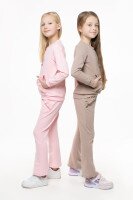Костюмы для девочки (свитшот+штаны) Pop Fashion 7260 92 см Розовый (2000990158437D)(SC)  Фото №7