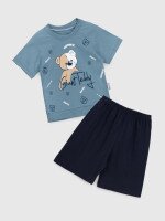 Костюм футболка+шорты для мальчика Baby Show 863 74 см Голубой