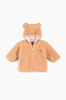 Костюм малявка (кофта вельсофт+штаны) Patsan 2801 Барашек 56 см Бежевый (2000989470137D)  Фото №0