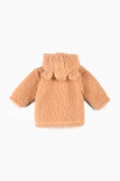 Костюм малявка (кофта вельсофт+штаны) Patsan 2801 Барашек 56 см Бежевый (2000989470137D)  Фото №3